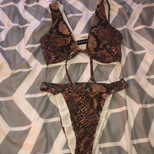 Snakeskin Bikini